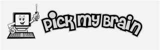 PICK MY BRAIN logo