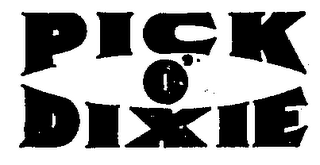 PICK O' DIXIE logo