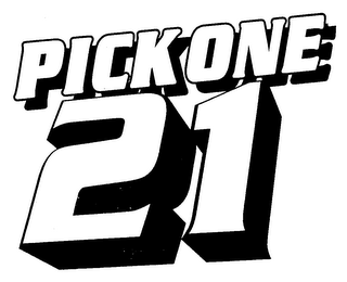 PICK ONE 21 logo