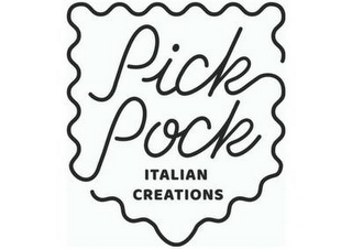 PICK POCK ITALIAN CREATIONS logo