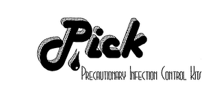 PICK PRECAUTIONARY INFECTION CONTROL KITS logo