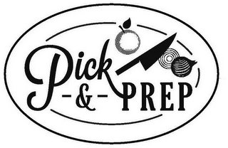 PICK - & - PREP logo
