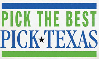 PICK THE BEST PICK TEXAS logo