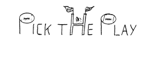 PICK THE PLAY logo