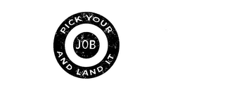 PICK YOUR JOB AND LAND IT logo