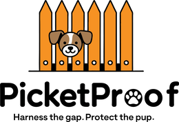 PICKETPROOF HARNESS THE GAP. PROTECT THE PUP. logo