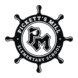 PICKETT'S MILL ELEMENTARY SCHOOL PM logo