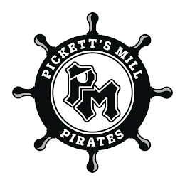 PICKETT'S MILL PIRATES PM logo