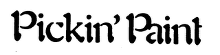 PICKIN' PAINT logo