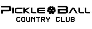 PICKLE BALL COUNTRY CLUB logo