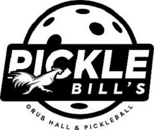 PICKLE BILL'S GRUB HALL & PICKLEBALL logo