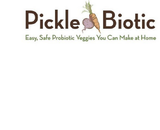 PICKLE BIOTIC EASY, SAFE PROBIOTIC VEGGIES YOU CAN MAKE AT HOME logo