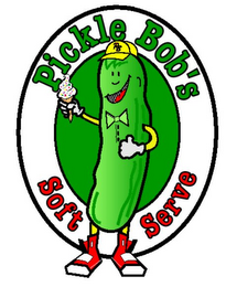 PICKLE BOB'S SOFT SERVE PB logo