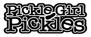 PICKLE GIRL PICKLES logo