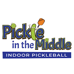 PICKLE IN THE MIDDLE INDOOR PICKLEBALL logo