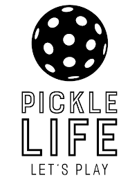 PICKLE LIFE LET'S PLAY logo