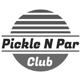 PICKLE N PAR CLUB logo