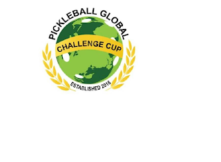 PICKLEBALL GLOBAL CHALLENGE CUP ESTABLISHED 2018 logo