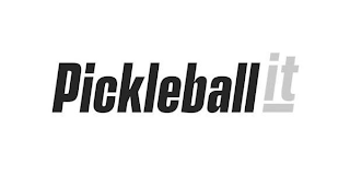 PICKLEBALL IT logo
