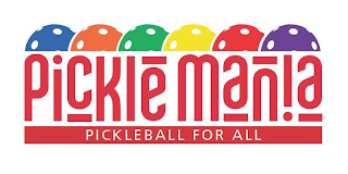 PICKLEMANIA PICKLEBALL FOR ALL logo