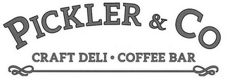 PICKLER & CO CRAFT DELI COFFEE BAR logo