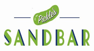 PICKLE'S SANDBAR EST. 1993 logo