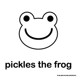 PICKLES THE FROG logo