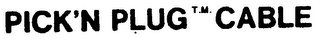 PICK'N PLUG CABLE logo