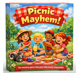 PICNIC MAYHEM! THE MEMORY GAME THAT GETS HILARIOUSLY IMPOSSIBLE logo
