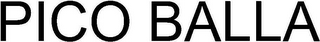PICO BALLA logo