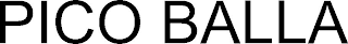 PICO BALLA logo