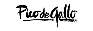 PICO DE GALLO logo
