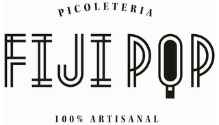 PICOLETERIA FIJIPOP 100% ARTISANAL logo