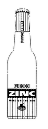 PICON ZINC DRINK ON THE ZINC logo