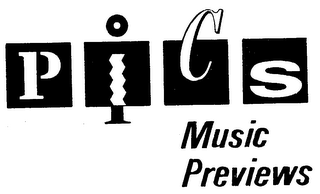 PICS MUSIC PREVIEWS logo
