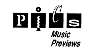 PICS MUSIC PREVIEWS logo