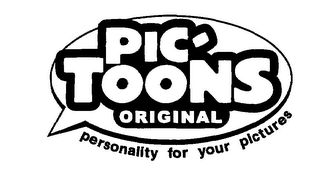 PICTOONS ORIGINAL PERSONALITY FOR YOUR PICTURES logo