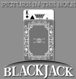 PICTURE IN THE HOLE BLACKJACK logo