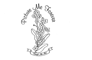 PICTURE ME FOREVER FORGET ME NOT logo