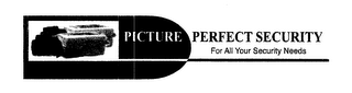 PICTURE PERFECT SECURITY FOR ALL YOUR SECURITY NEEDS logo