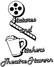 PICTURES AND PITCHERS THEATRE & TAVERN logo