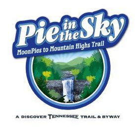 PIE IN THE SKY MOONPIES TO MOUNTAIN HIGHS TRAIL A DISCOVER TENNESSEE TRAIL & BYWAY logo