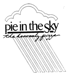 PIE IN THE SKY THE HEAVENLY PIZZA logo