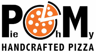 PIE OH MY HANDCRAFTED PIZZA logo