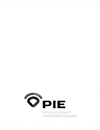 PIE PERSONAL INTELLIGENT ENVIRONMENT APPARATUS logo