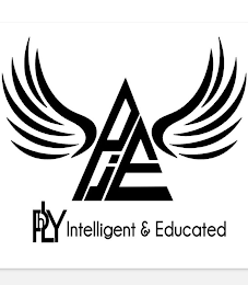 PIE PHLY INTELLIGENT & EDUCATED logo