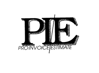 PI/E PRO INVOICE ESTIMATE logo