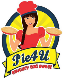 PIE4U SAVOURY AND SWEET logo