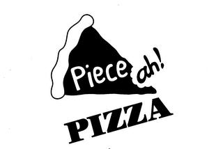 PIECE AH! PIZZA logo