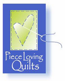 PIECE LOVING QUILTS logo